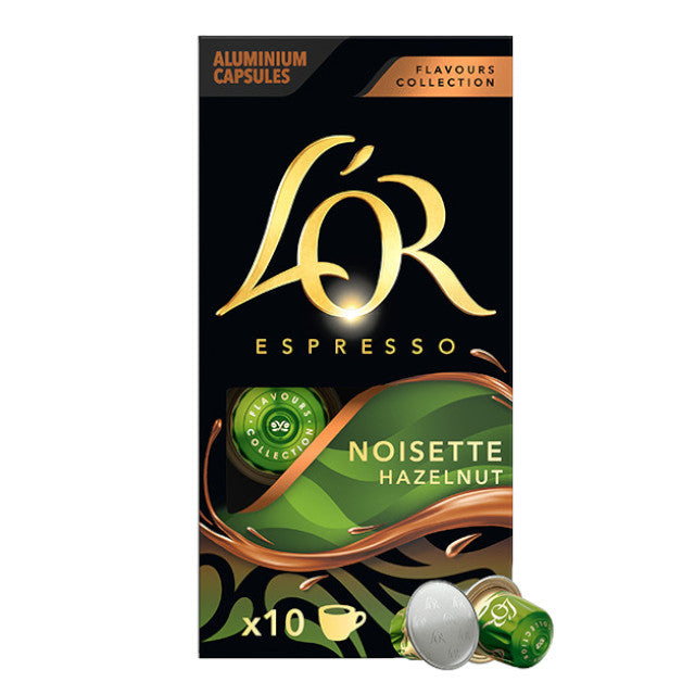 Kawa w kapsułkach Nespresso L'OR Espresso Noisette Hazelnut, 10 szt.