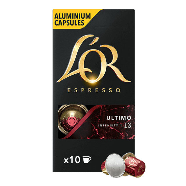 Kawa w kapsułkach Nespresso L'OR Espresso Ultimo, 10 szt.