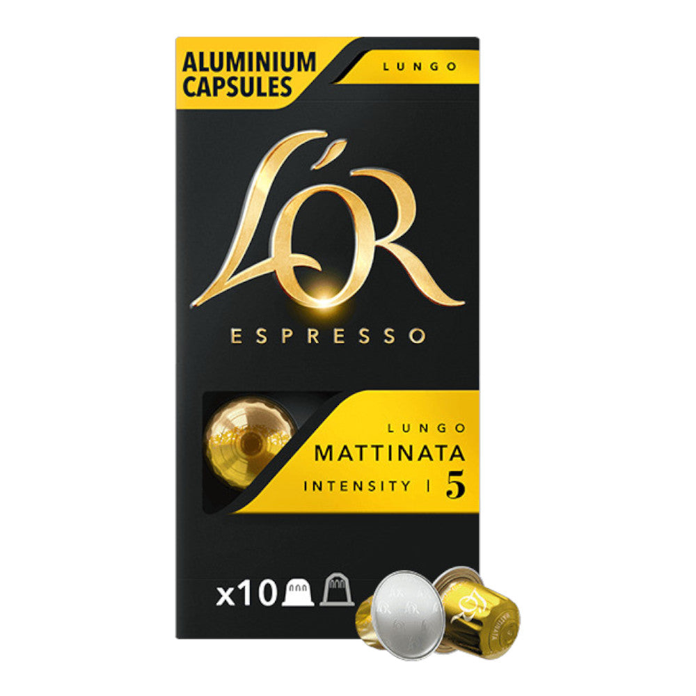 Kawa w kapsułkach Nespresso L'OR Lungo Mattinata, 10 szt.