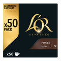 Kapsułki do kawy Nespresso L'OR Maxi Pack Espresso Forza, 50 szt.