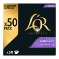 Kawa w kapsułkach Nespresso L'OR Maxi Pack Lungo Profondo, 50 szt.