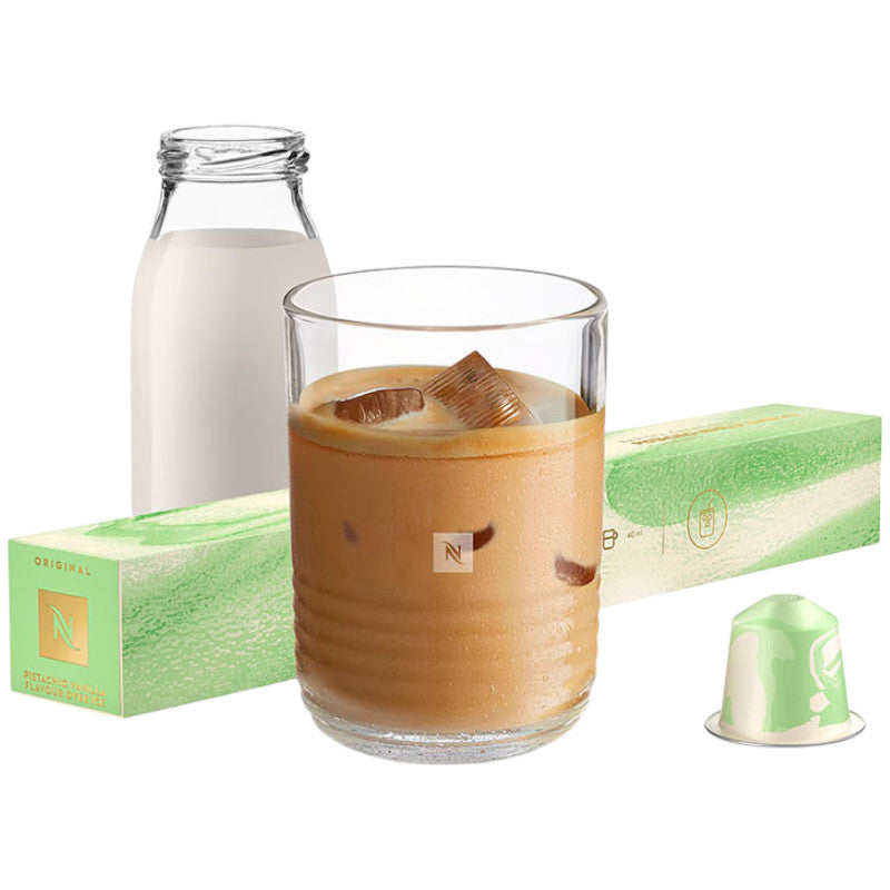 Kapsułki Nespresso o smaku wanilii i pistacji na lodzie