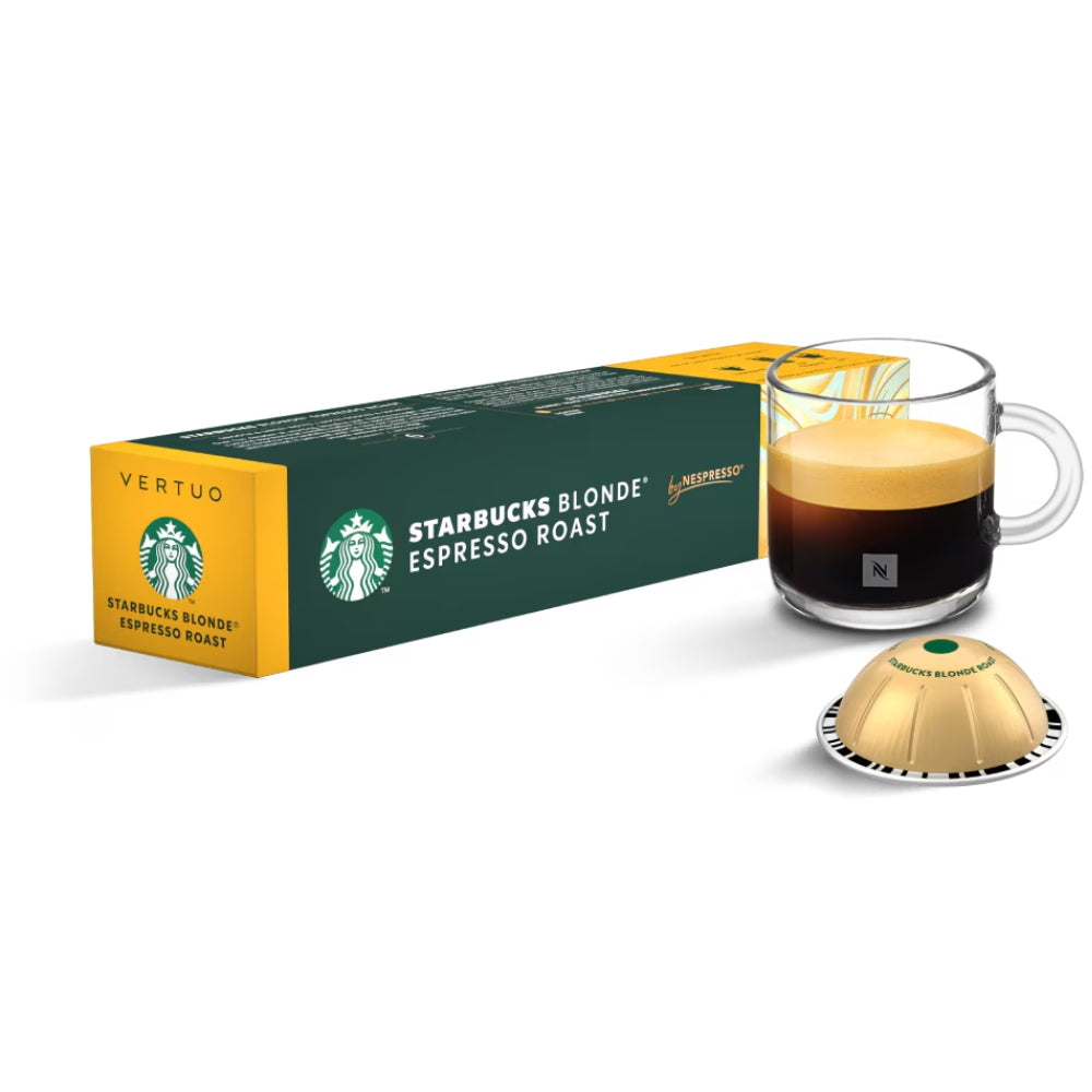 Kapsułki do kawy Nespresso Vertuo Starbucks Blonde Espresso Roast (40 ml)