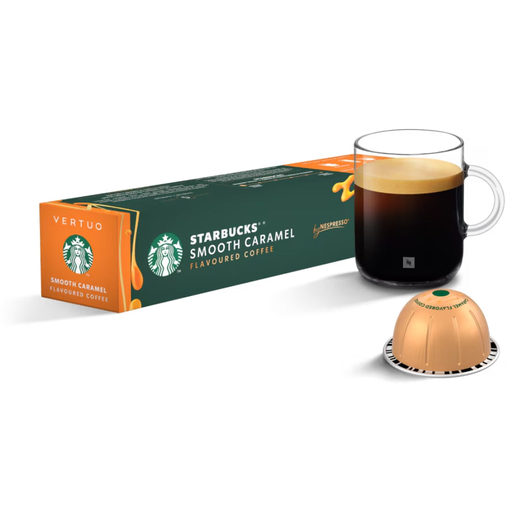 Kapsułki do kawy Nespresso Vertuo Starbucks Smooth Caramel (230 ml)