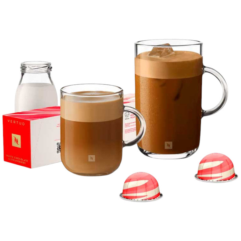 Kapsułki Nespresso Vertuo Biała Czekolada i Truskawka (230 ml)