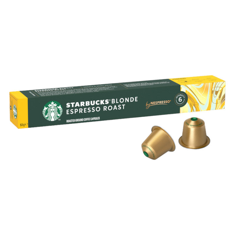 Kapsułki kawy Starbucks Nespresso Blonde Espresso Roast (10 szt.)
