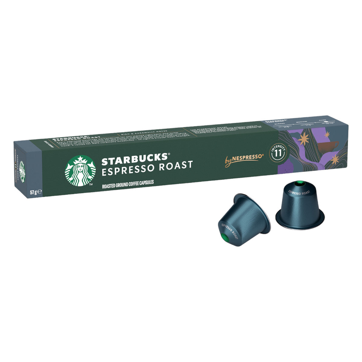 Kapsułki kawy Starbucks Nespresso Espresso Roast (10 szt.)