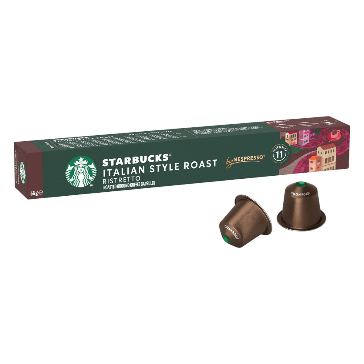 Kapsułki do kawy Starbucks Nespresso Italian Style Roast (10 szt.)