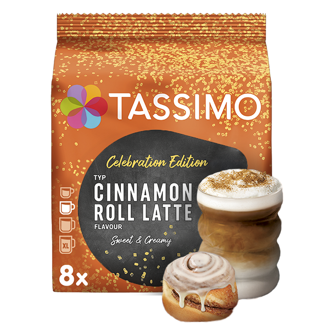Kapsułki do kawy Tassimo Cinnamon Roll Latte