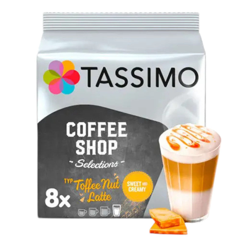 Kapsułki z kawą Tassimo Toffee Nut Latte, 8 szt.