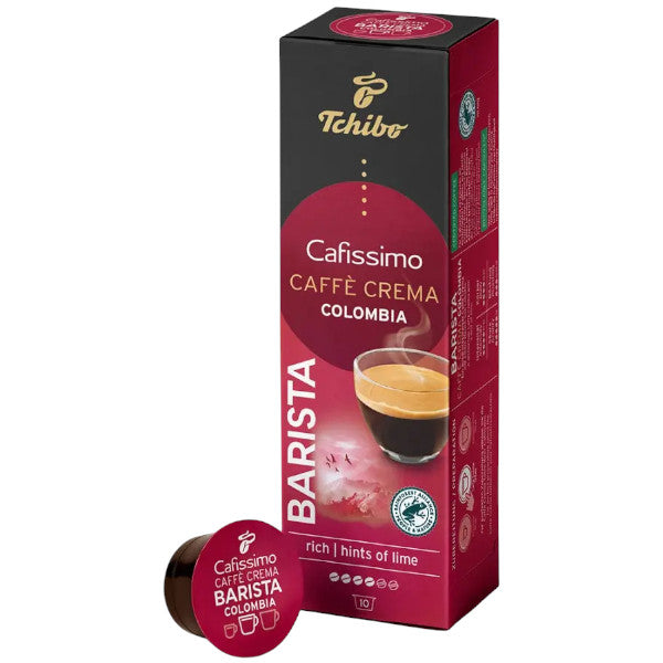 Kawa w kapsułkach Tchibo Cafissimo Barista Caffè Crema Kolumbia, 10 szt.