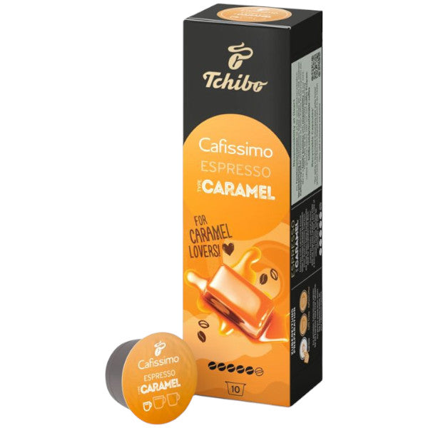 Капсули для кави Tchibo Cafissimo зі смаком еспресо та карамелі, 10 шт.